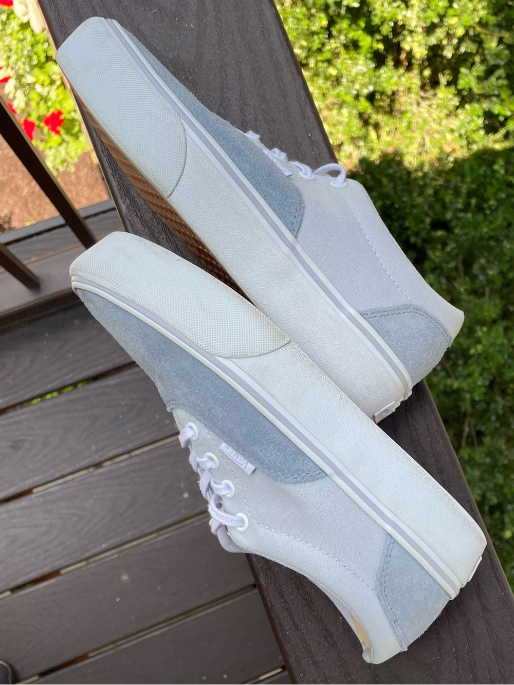 ๐ VANS Era Suede 'Drizzle Ballad Blue' Colorblock Sneakers Women's Size 8.5 - Picture 8 of 9